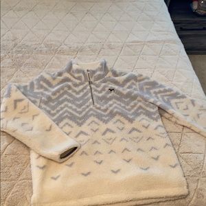 Pink Sherpa Swetashirt